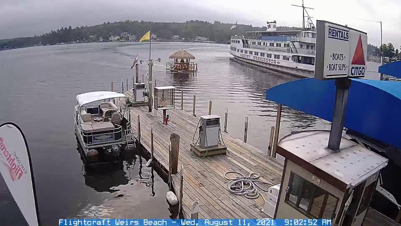 Flightcraft Winnipesaukee Pier Live CAM
