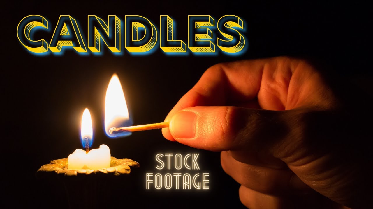 Royalty Free Candle Footage | No Copyright Candle Footage | Stock Music