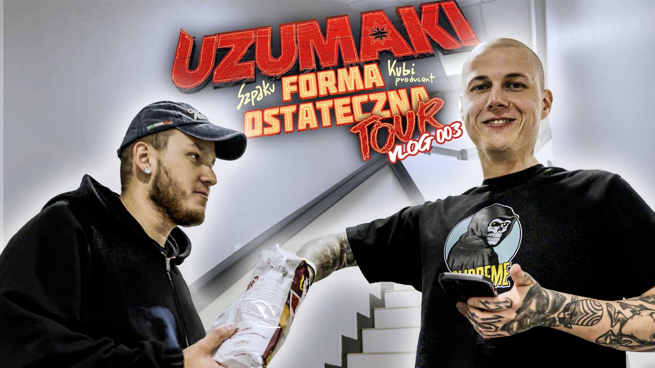 VAE VISTIC NAUCZY SZPAKA VLOGOWAĆ? UZUMAKI TOUR WROCŁAW & POZNAŃ / GUGU VLOG 003
