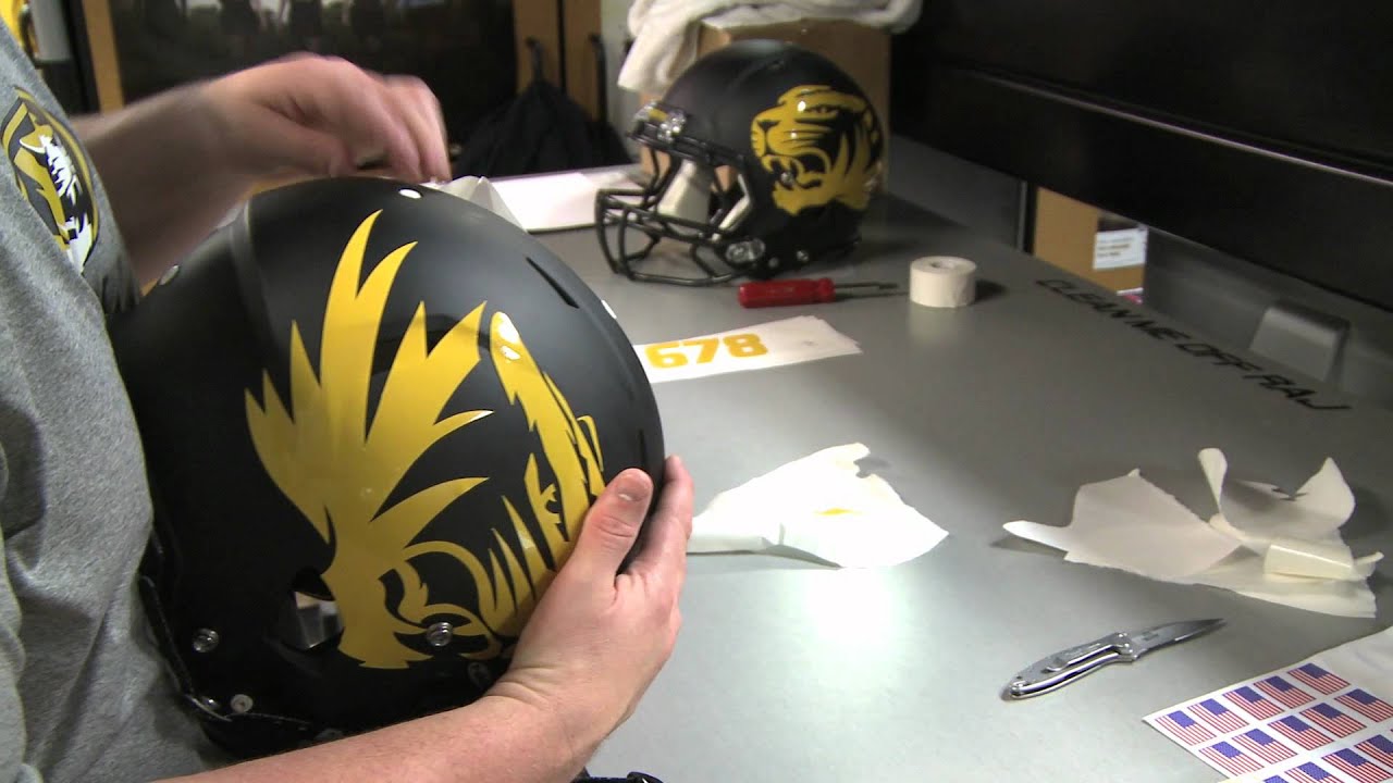 Nike Helmet: Mizzou Football