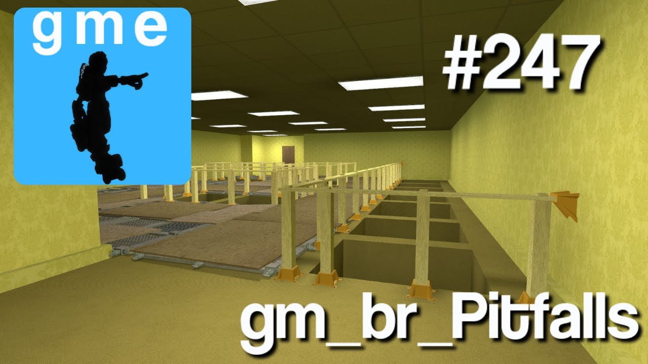 Back Into The Backrooms - gm_br_Pitfalls - Part 1 - Garry's Mod Exploring