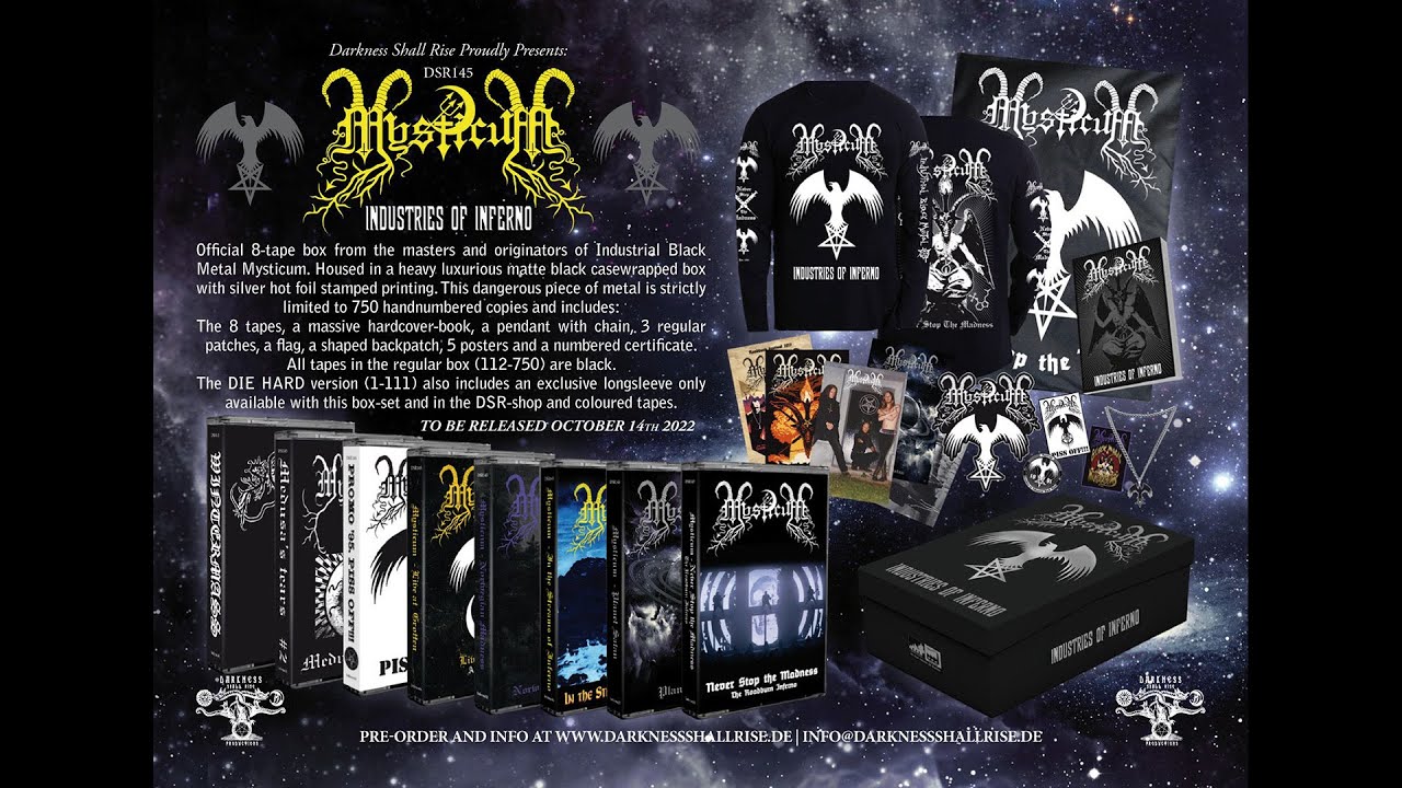 UNBOXING: Mysticum ― Industries of Inferno (8-tape box)