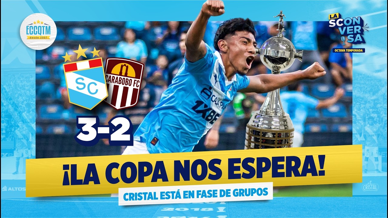 ¡LA COPA NOS ESPERA!  |  CRISTAL ESTÁ EN FASE DE GRUPOS  #SportingCristal  #LaSConversa