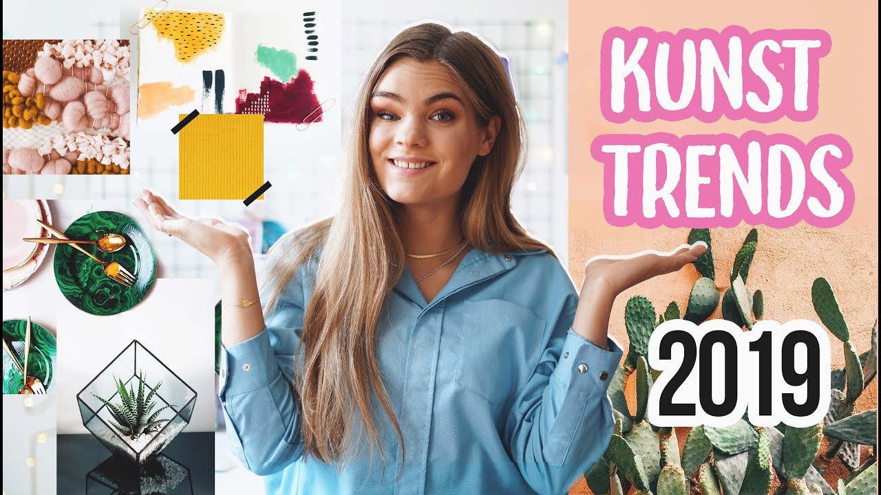 KUNST TRENDS 2019 - Moodboard f&uuml;r das Neue Jahr! // I'mJette