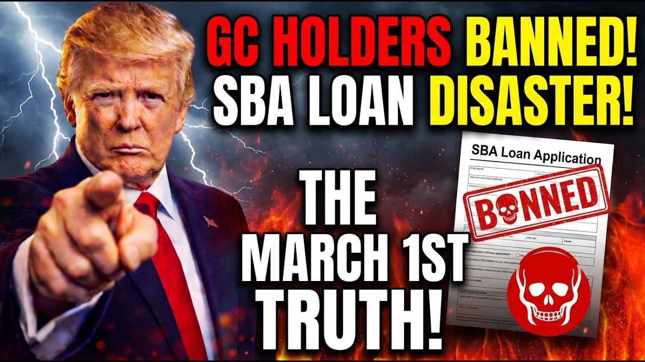 GC Holders BANNED from SBA Loans? The March 1st Disaster Explained!