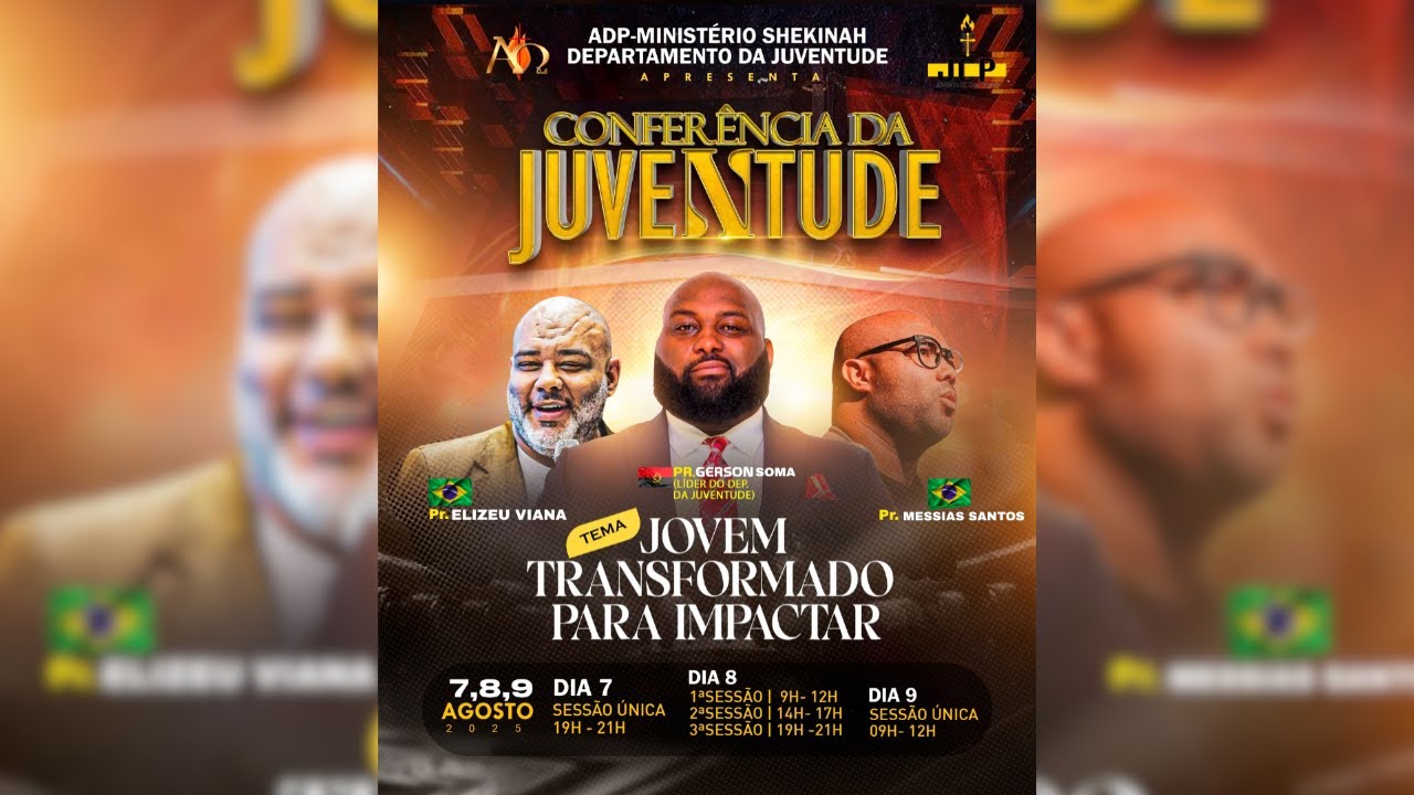 Ministério Shekinah | Conferência da Juventude | Encerramento | 3º dia | 09.08.2025
