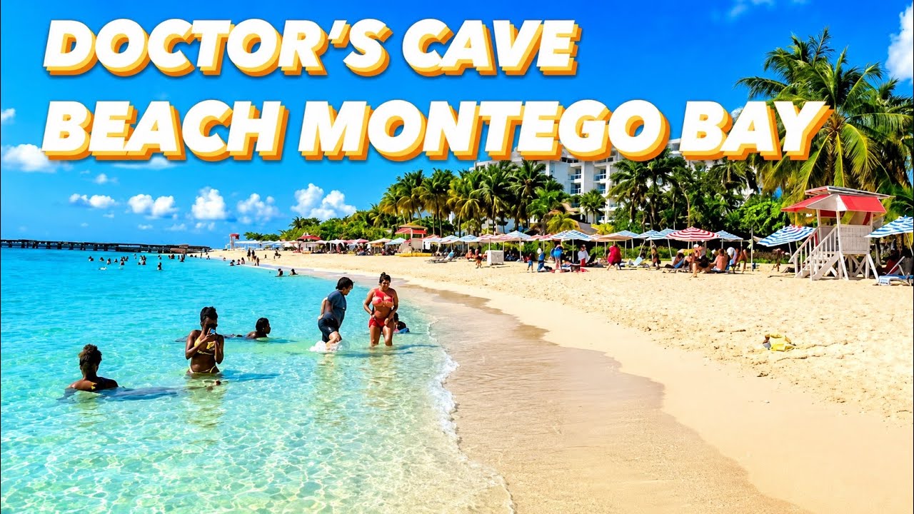 How To Tour Doctor's Cave Beach In Montego Bay.  What You See Will Shock You.