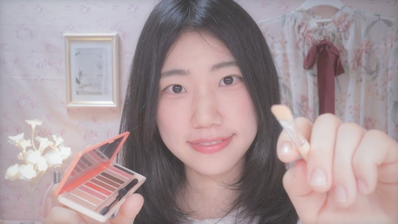 ASMR(Korean) Maid's Makeup For Lady | makeup roleplay