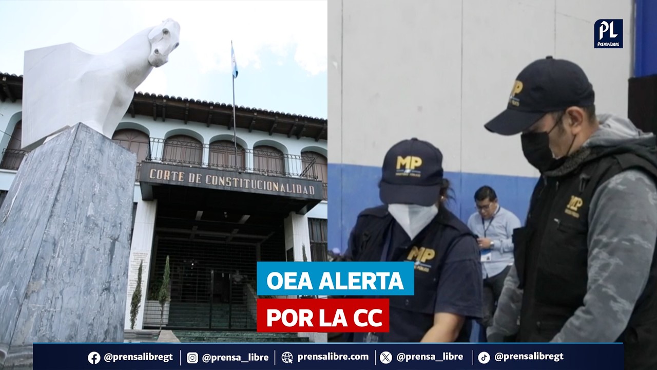OEA expresa preocupación por acciones que buscan frenar renovación de la Corte de Constitucionalidad