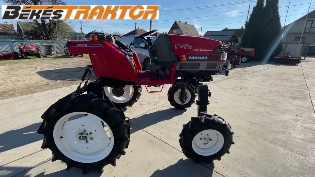 Yanmar F7H Magasított művelő traktor