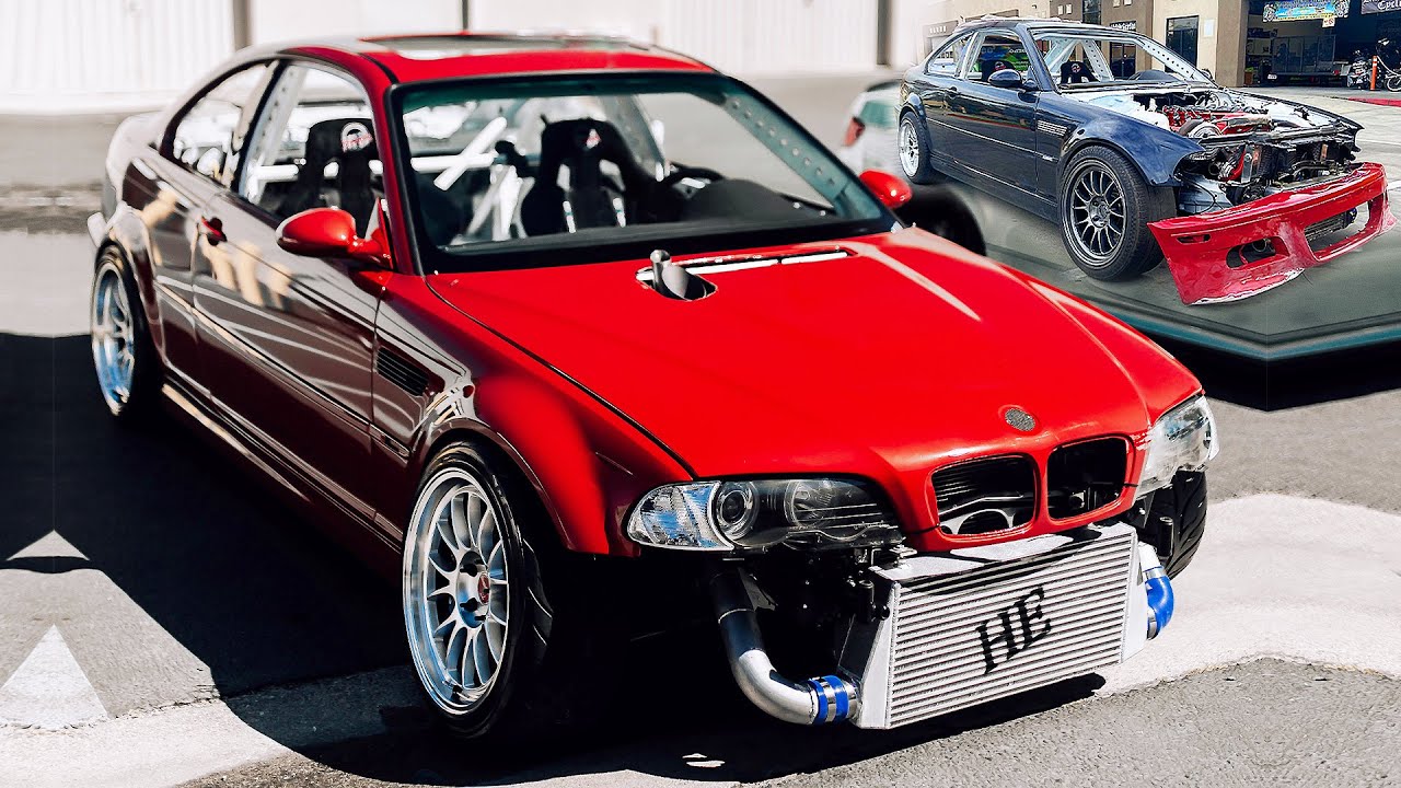 Building a BMW E46 M3 In 10 Minutes! (DRIFT BUILD)
