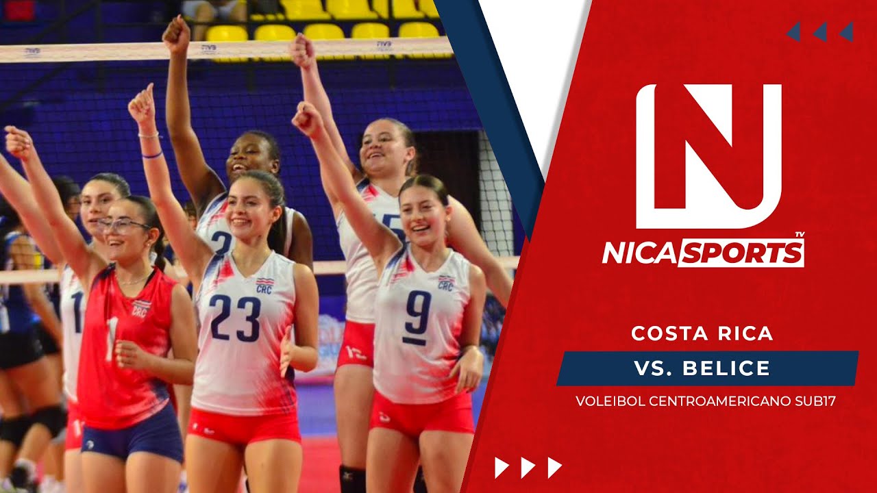 📡 EN VIVO 🏐 Voleibol Femenil | Costa Rica 🇨🇷🆚🇧🇿 Belice | Centroamericano U17