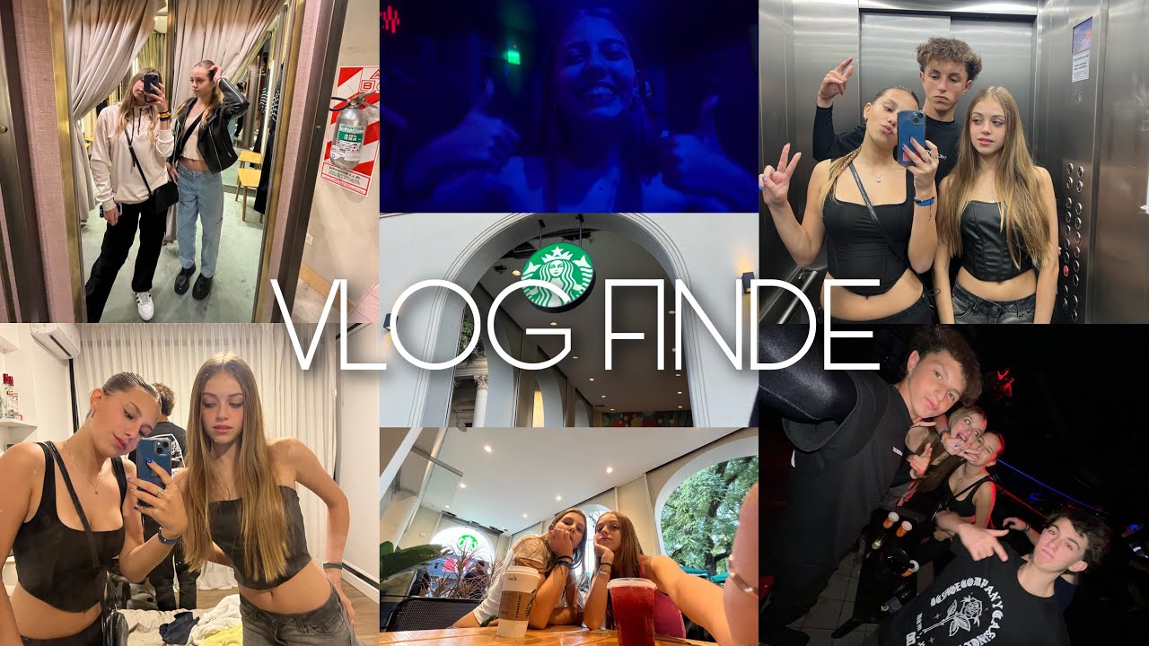 VLOG del findee💐 (shopping, starbucks, fiesta, salidas, y starbucks de vuelta xq si...)