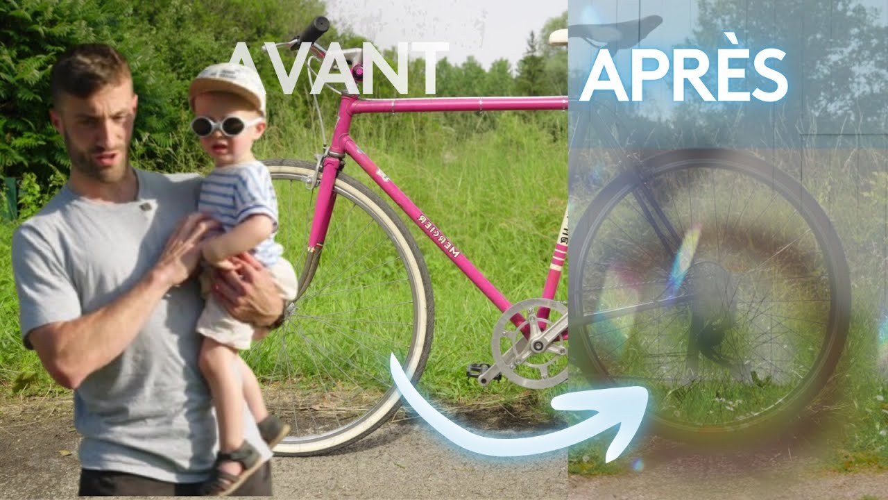 On transforme un vieux vélo et son attache remorque en quasi-VTT | L'atelier vélo