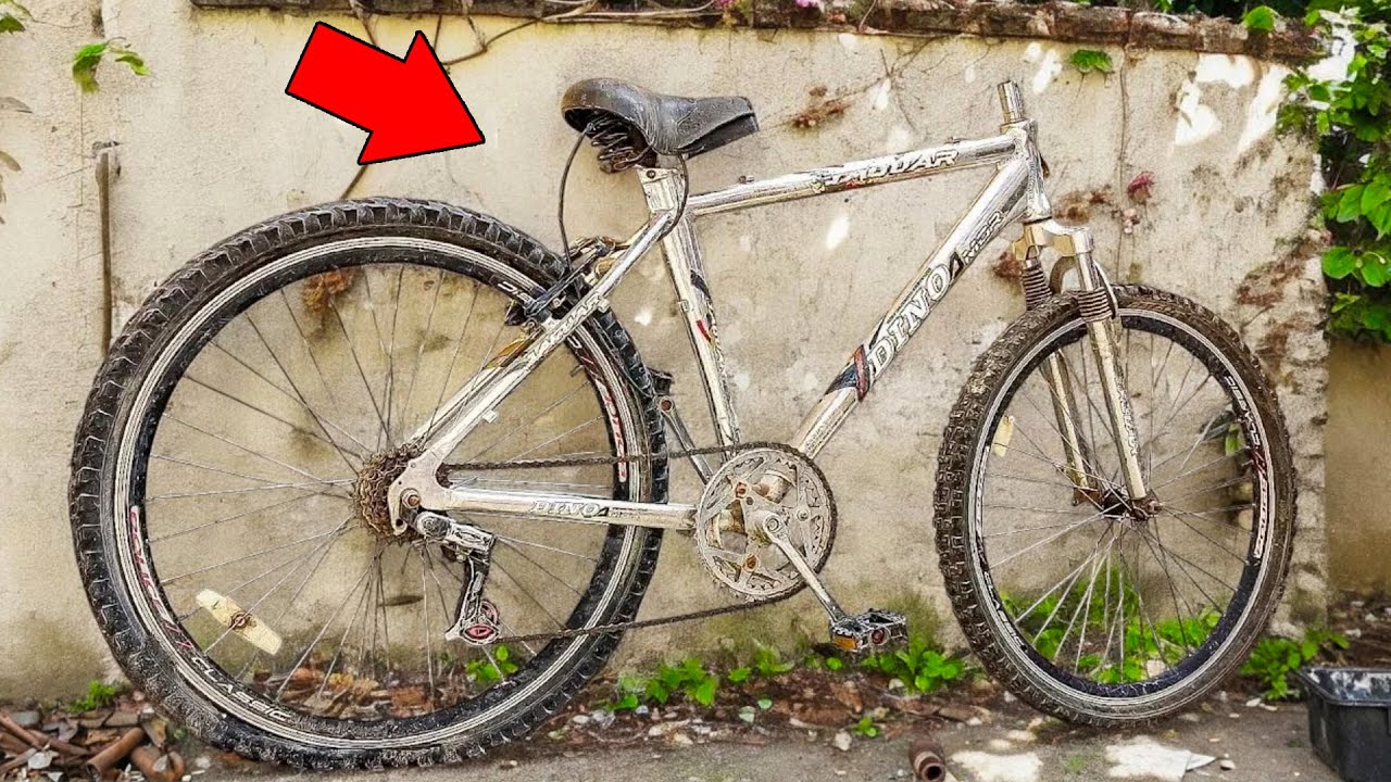 I Found This Bicycle from the Garbage – INSANE Transformation!