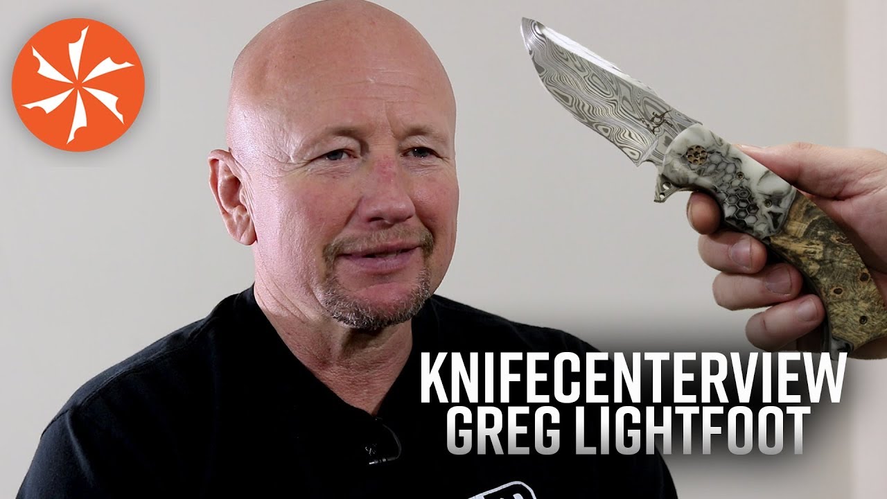 KnifeCenter Interview Custom Knife Maker Greg Lightfoot.