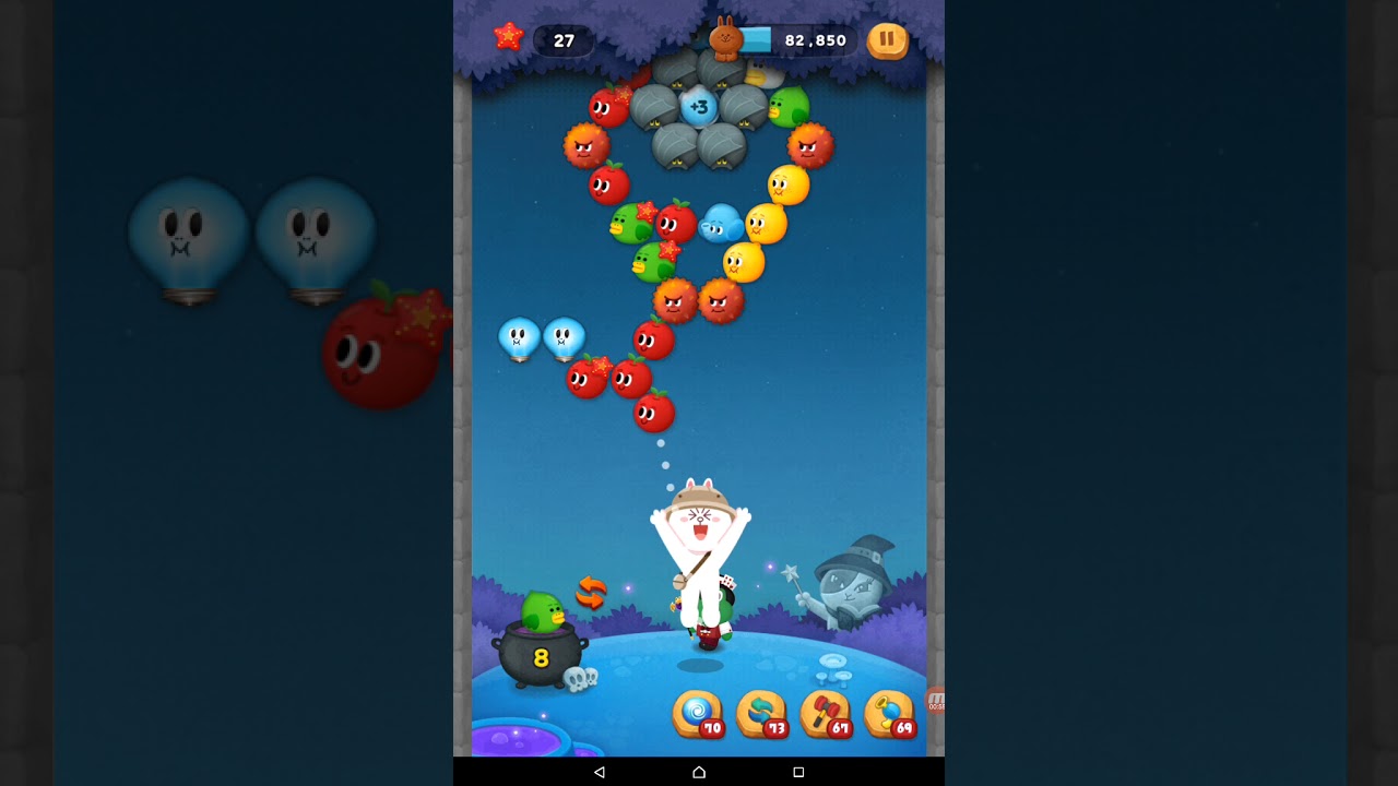 line bubble 2 level 614（無道具）