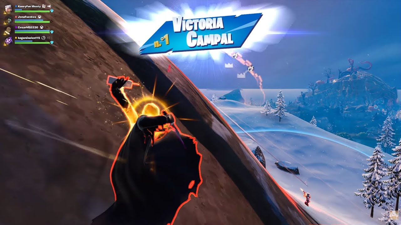 🥶Victoria campal con los BOTSITOS! @CesarMS_ @JonaFuentes y KAGAMINELEN115 - FORTNITE