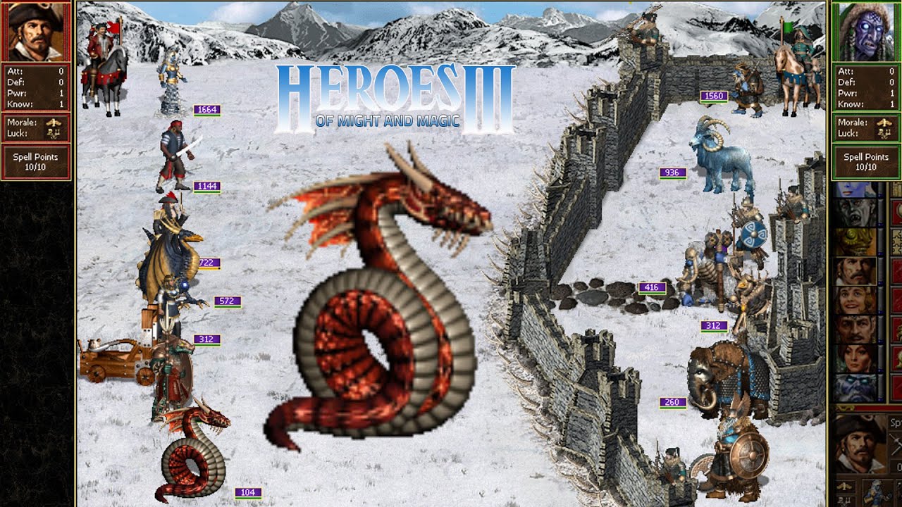 Heroes 3 COMBAT One year growth Bulwark was attacked by Cove HoTA 1.8