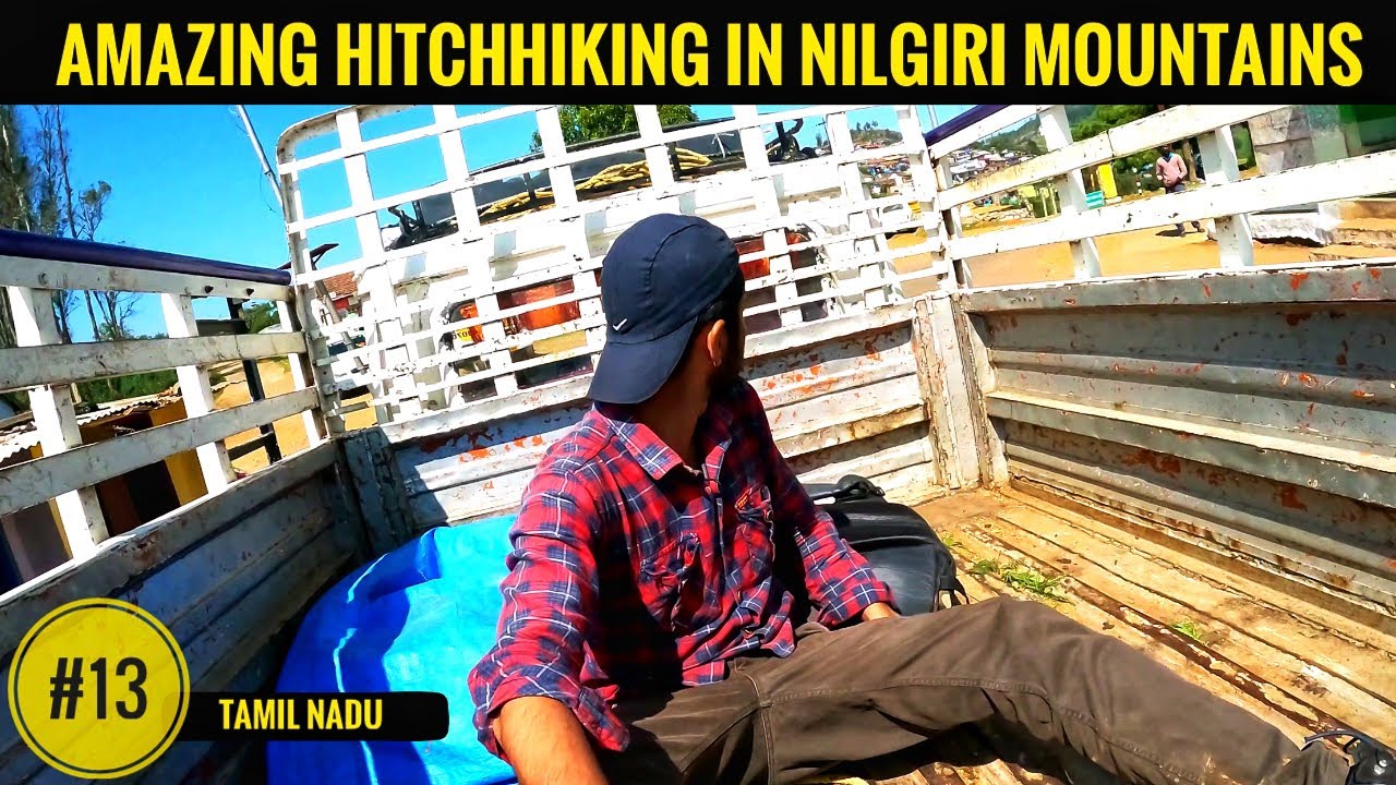 Hitchhiking In Tamil Nadu INDIA 🇮🇳