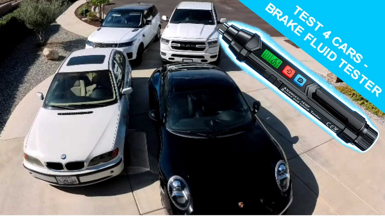 Brake Fluid Tester – 4 Cars 2019 to 2004 Which Ones Are Bad!
