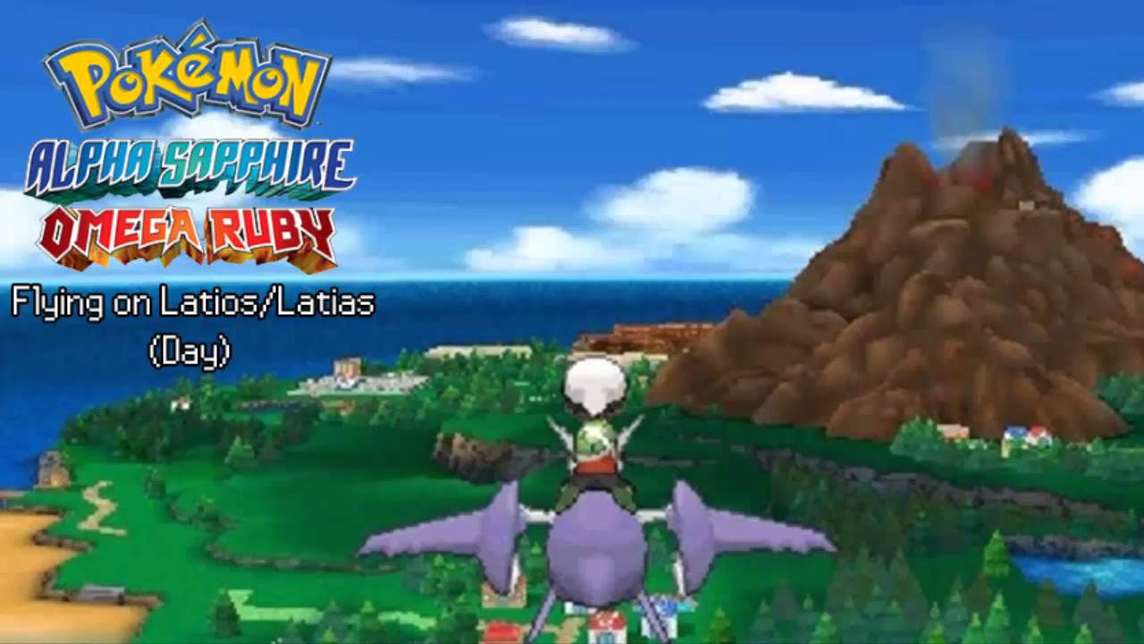 Pokémon Omega Ruby & Alpha Sapphire Soundtrack - Flying on Latios/Latias Theme (Day)