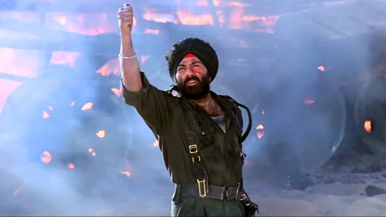 Border Climax Sunny Deol Ek Asli Dhurandar - अंतिम सीन Jackie Shroff, Suniel Shetty, Akshaye Khanna