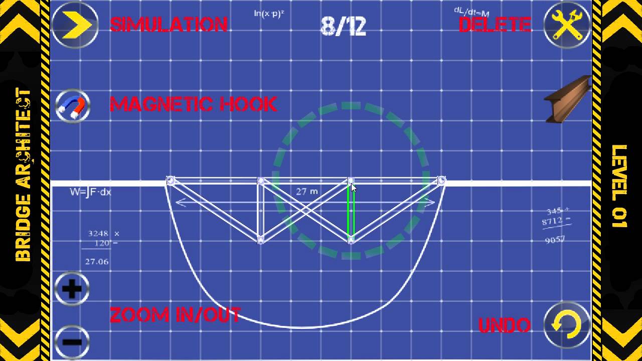 Bridge Architect - Level 01 - Playthrough - HD