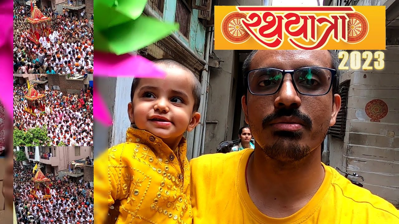 Vlog - Ahmedabad Rathyatra 2023 with family