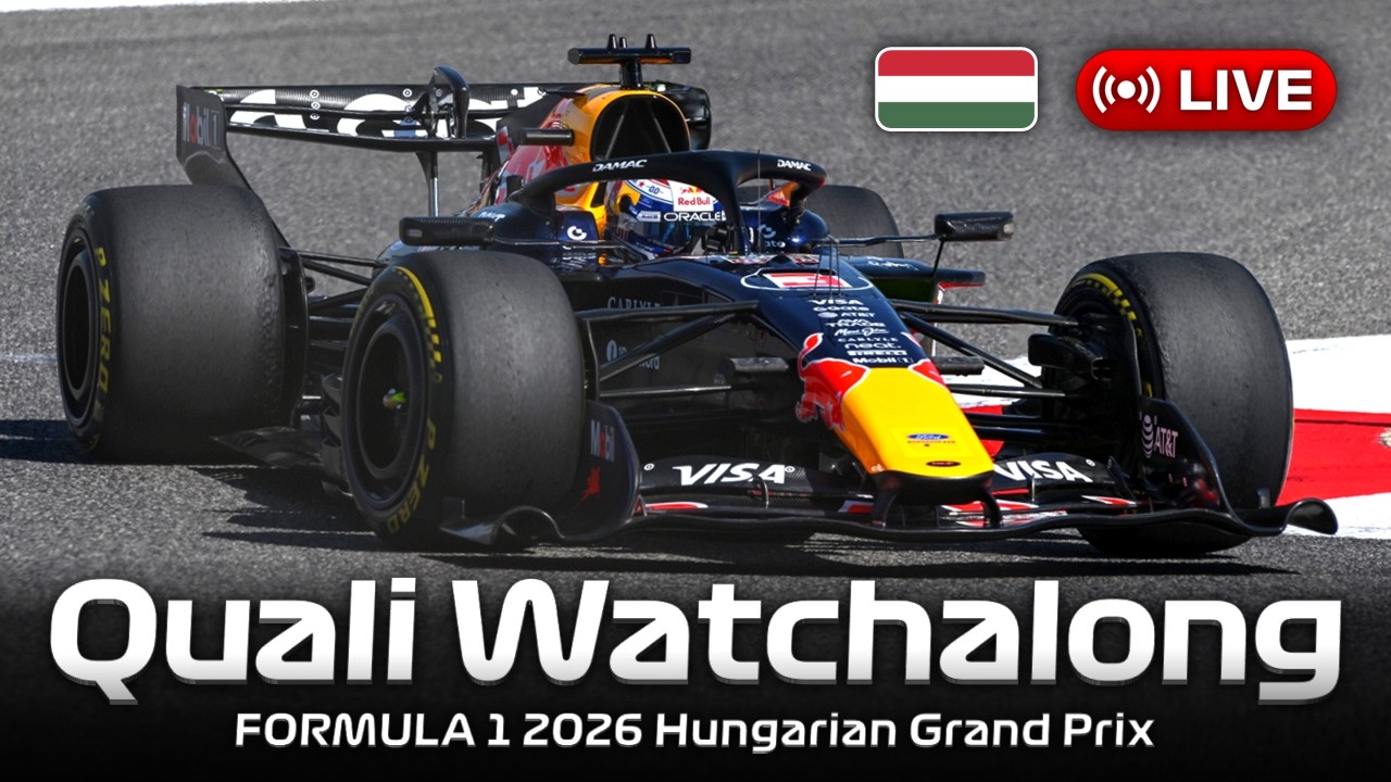 [LIVE] FORMULA 1 Hungarian Grand Prix 2026 &ndash; QUALIFYING Watchalong | Live Timing