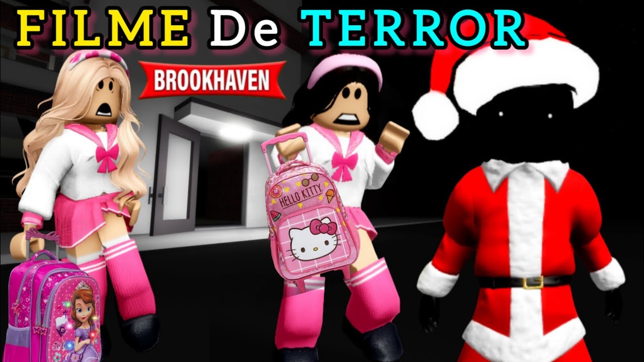 CUIDADO COM O NOEL - E NÃO OLHE NOS OLHOS DELE - FILME DE TERROR NO BROOKHAVEN - ROBLOX