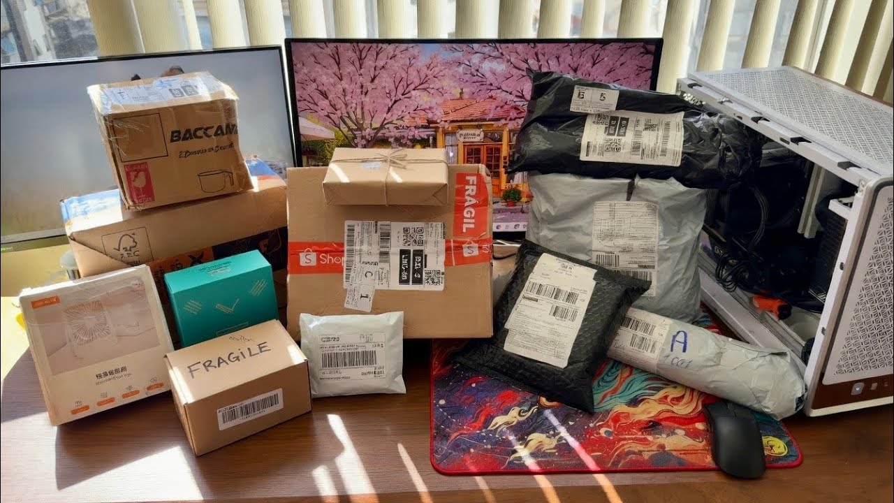 Mega Unboxing Chegou Todas Minhas Compras do Aliexpress