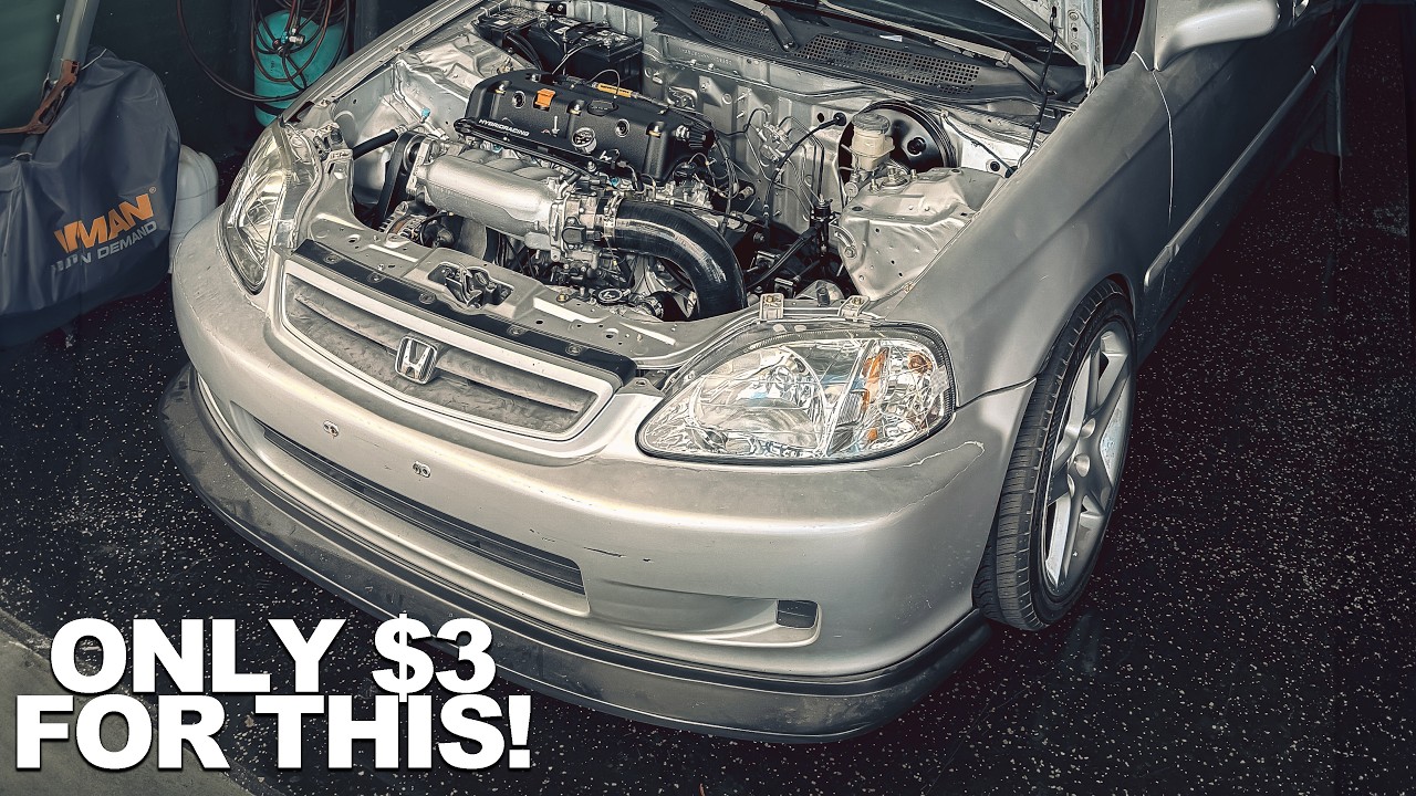Идеальный K24 EK Civic жив и ледян!