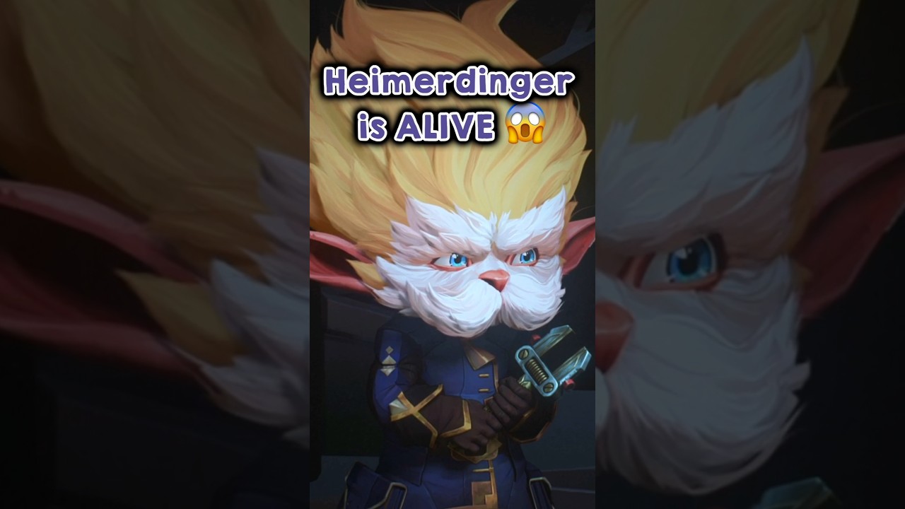Heimerdinger is ALIVE in Arcane 😱#leagueoflegends #shorts