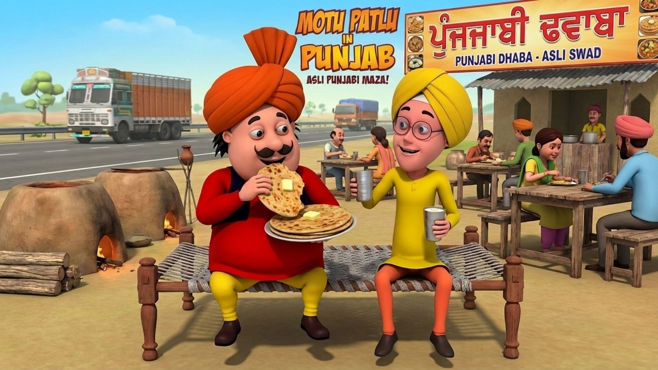 ये क्या Spray कर दिया Motu? | Motu Patlu Punjab Special | Motu Patlu | मोटू पतलू