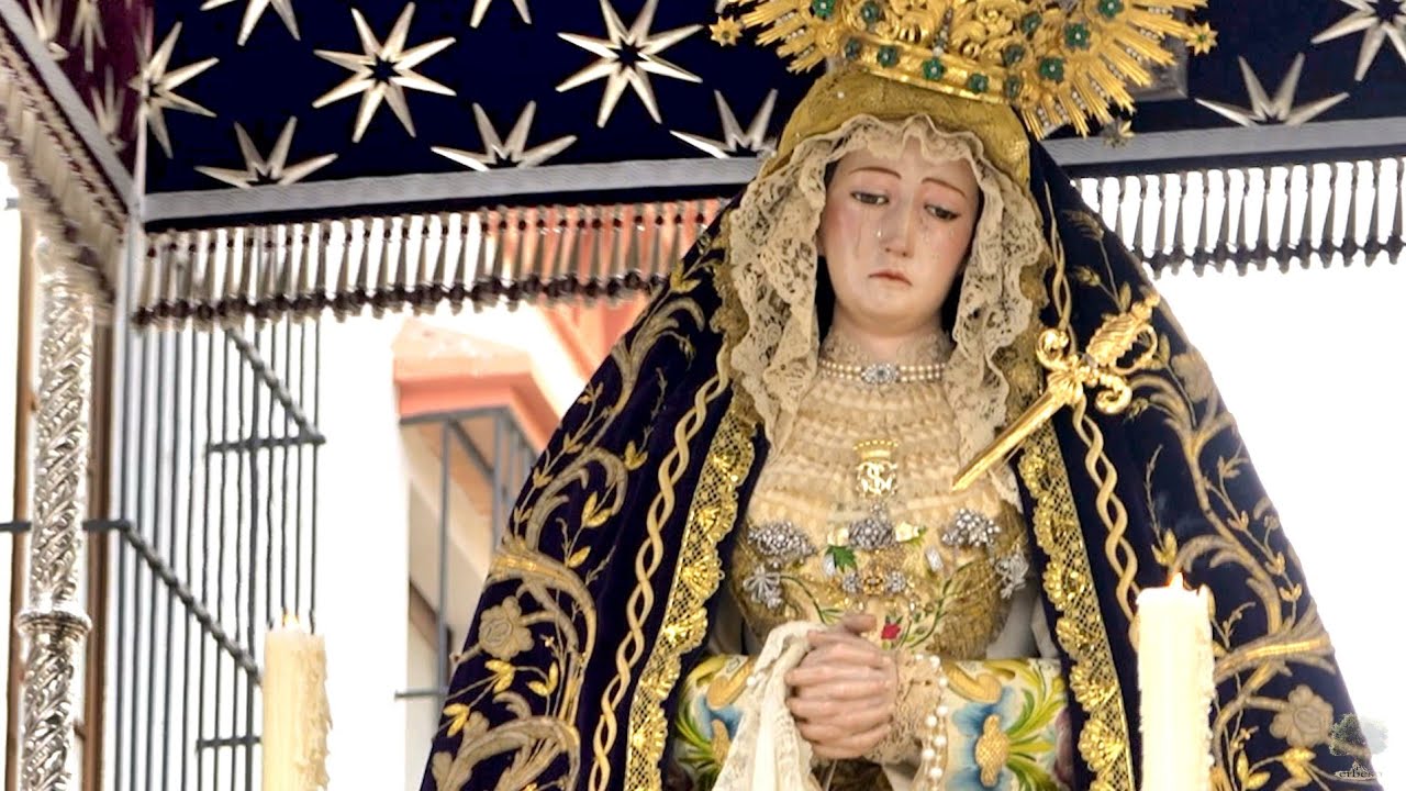 Salida extraordinaria de la Virgen de los Dolores (Servitas) de Carmona - 600 Aniversario Orden