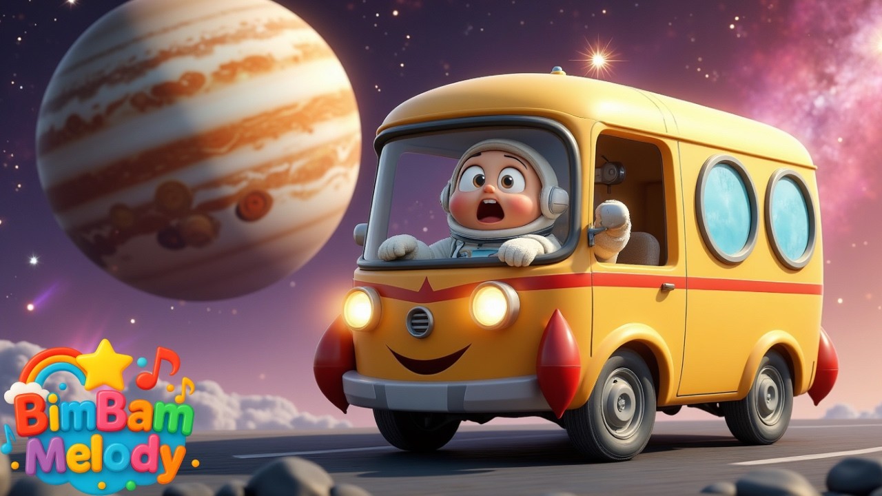 Космічний автобус номер 8 - Пісня про планети 🚀 | BimBam Melody