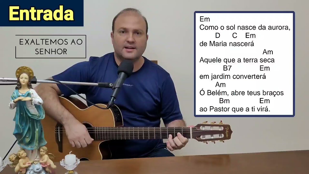 COMO O SOL NASCE DA AURORA DE MARIA NASCERÁ Canto de ENTRADA 4° DOMINGO do ADVENTO Ano C 19/12/21