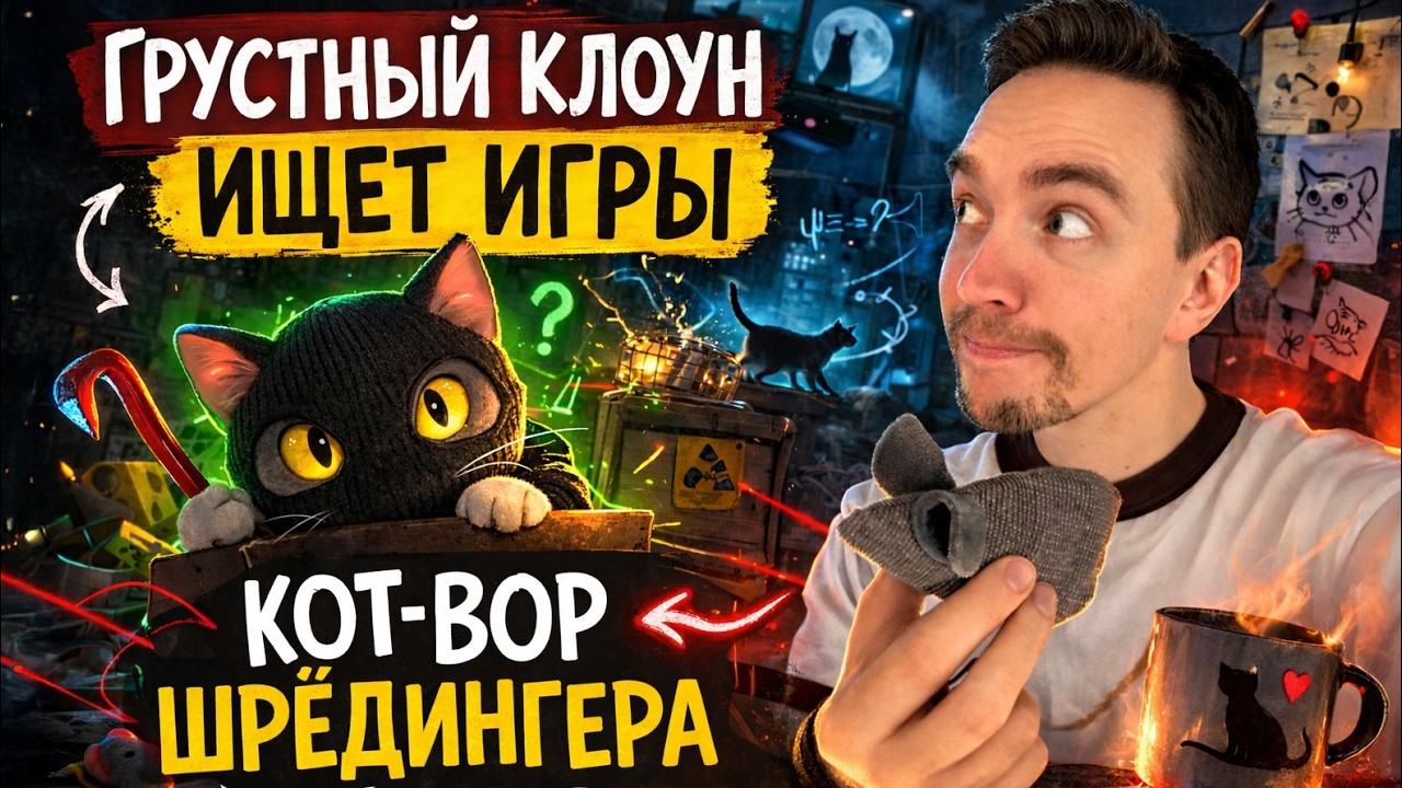 Эта ИГРА про КОТА-ВОРА оказалась неожиданно крутой | Schrodinger's Cat Burglar