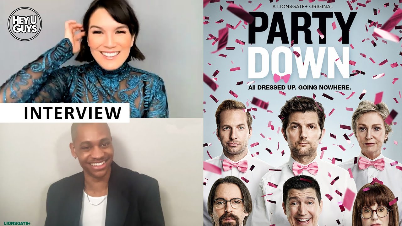 Party Down - Zoe Chao & Tyrel Jackson Williams on being the new guys & their ultimate Party co-stars