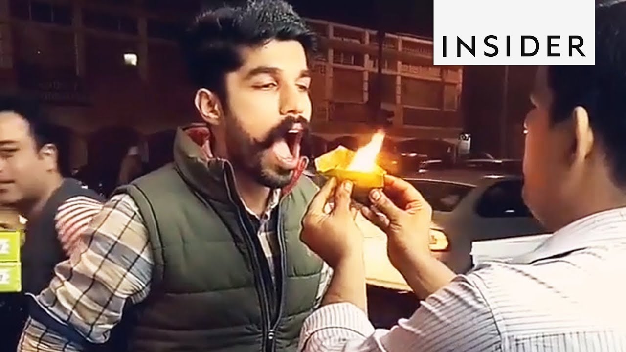 People Are Lining Up To Try Fire Paan