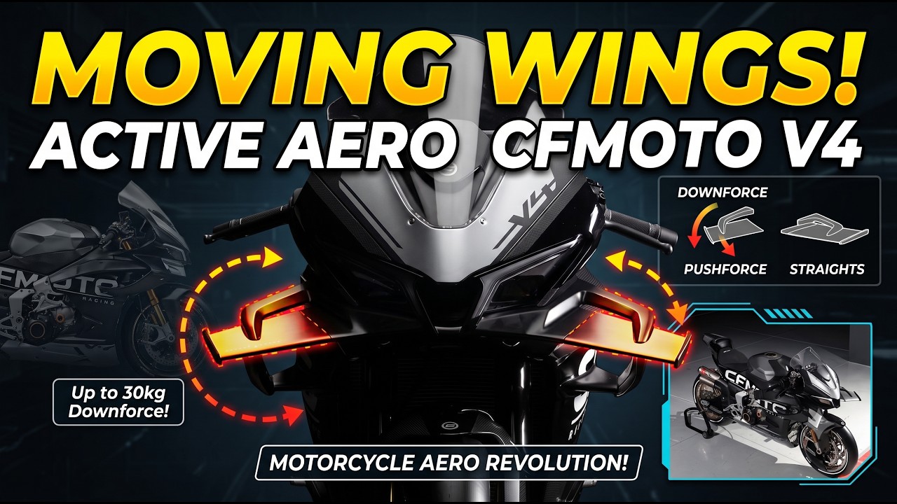 Китайский супербайк мощностью 200+ л.с. &mdash; это безумие | CFMoto V4 SR-RR
