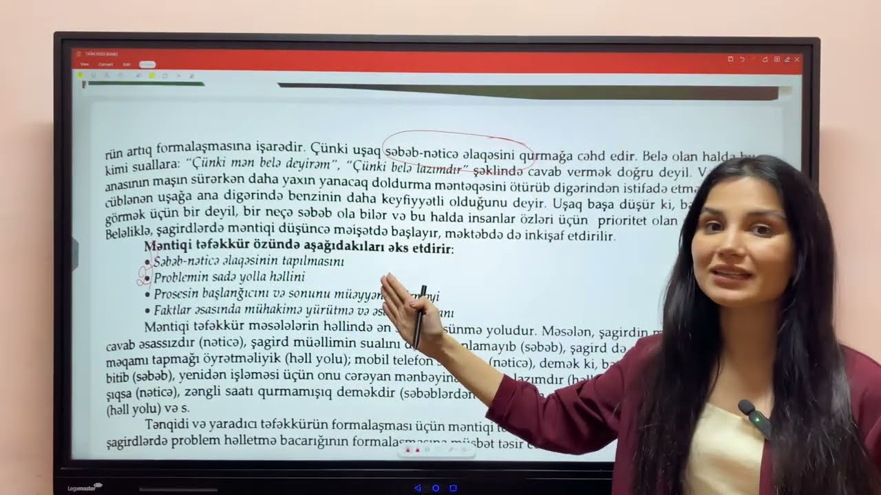 TƏFƏKKÜR MODELLƏRİ #müəllimlərinişəqəbulu