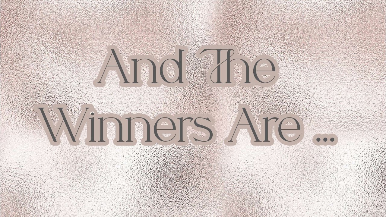 GIVEAWAY WINNERS + CHATTING ABOUT SCAMS