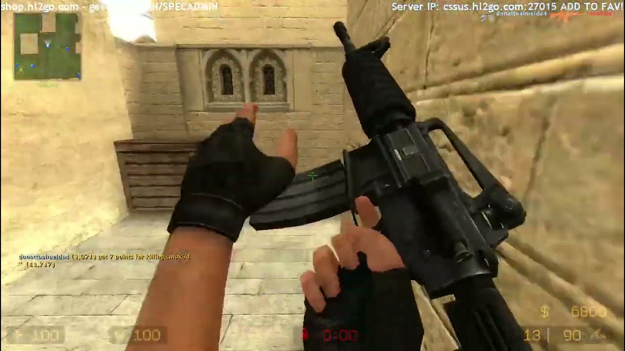 Counter Strike Source  #1 GAMEPLAY team deathmatch