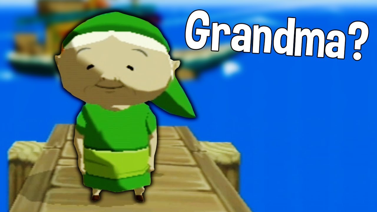 Wind Waker Randomizer, но это благотворительность, и я играю за бабушку.