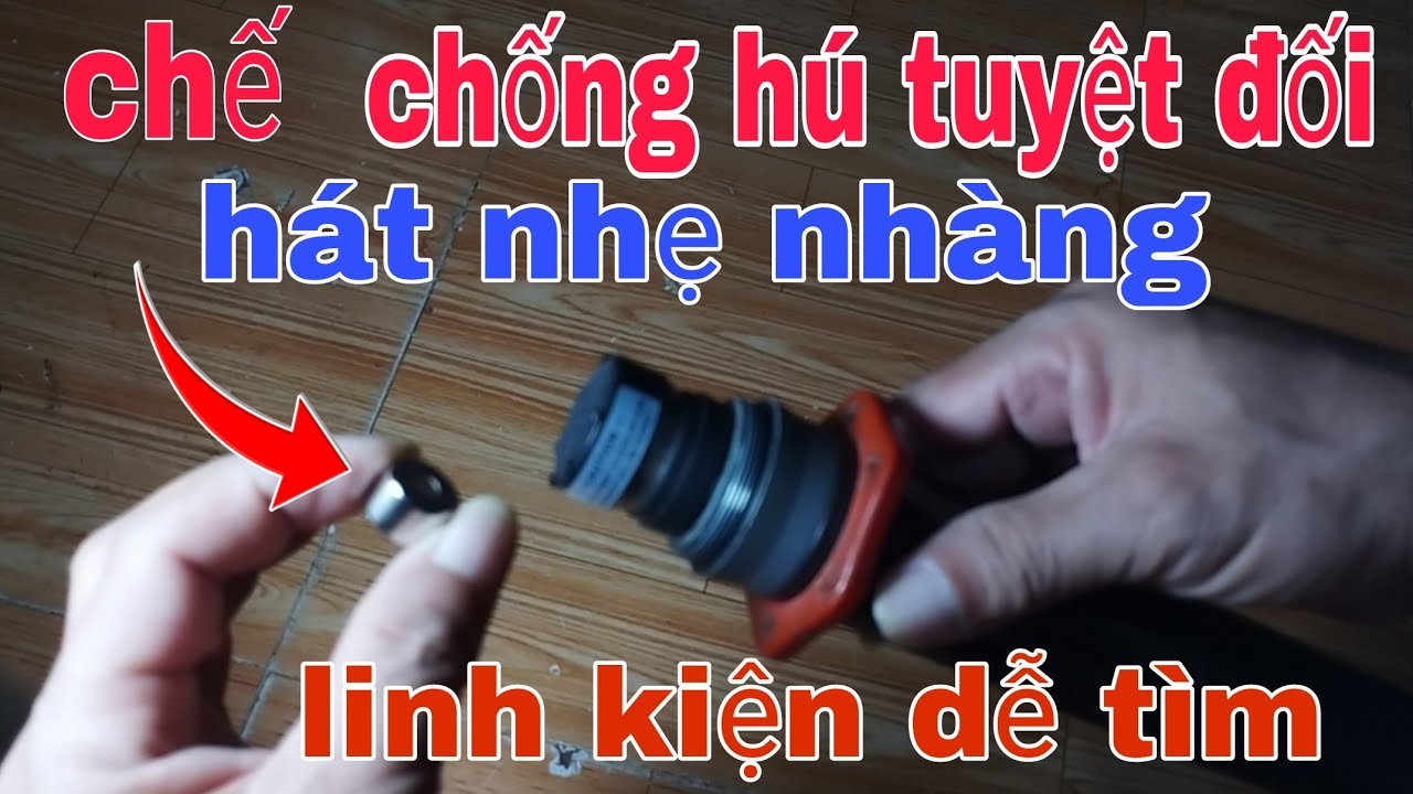 @ bí quyết chế từ kép cho đầu micro hát nhẹ nhàng tiếng bass lực, đặc biệt chống hú rất tốt.