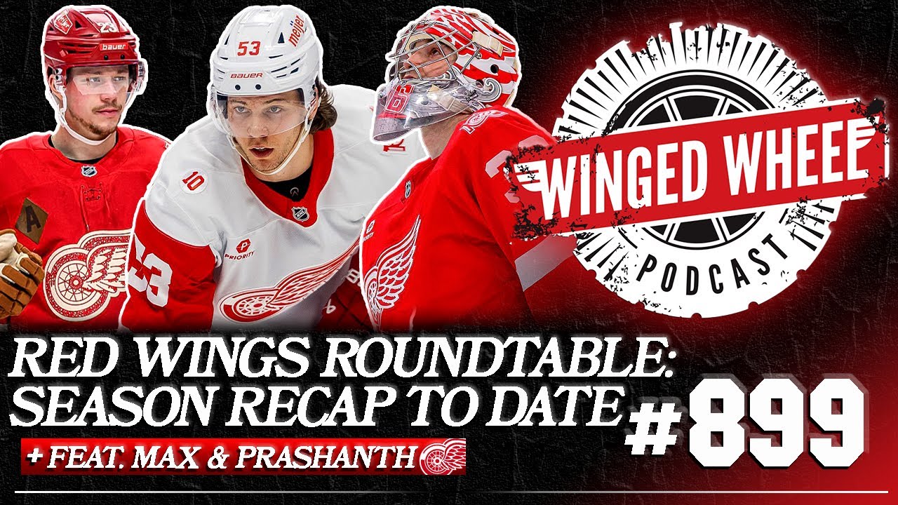 RED WINGS ROUNDTABLE ft. Max Bultman & Prashanth Iyer- Winged Wheel Podcast - Feb. 15th, 2026