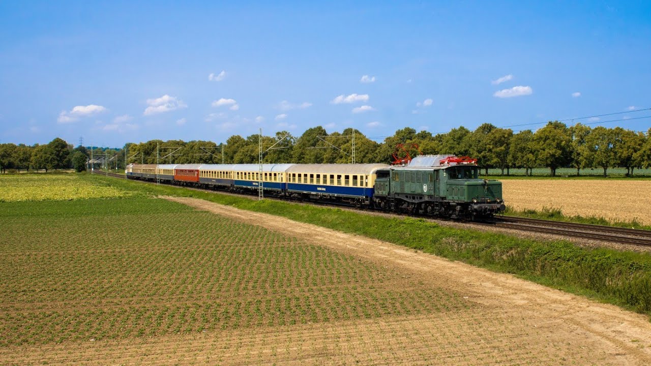 EZW 194 088 (Krokodil) + Rhein in Flammen Sonderzug + Centralbahn 110 383 09-08-2025
