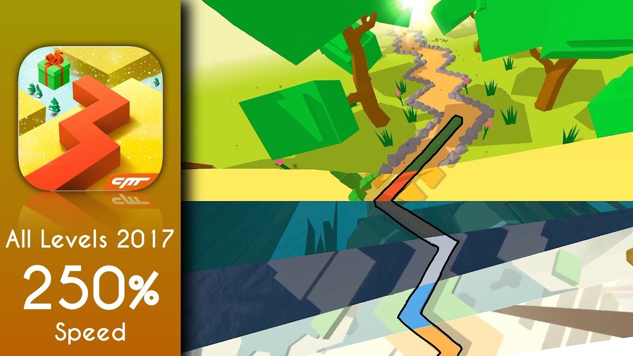 Dancing Line - All Levels 2017 (250% Speed) iOS Widescreen